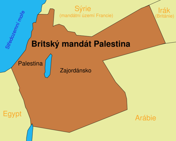 British mandate for palestine