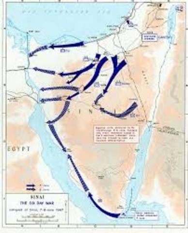 six-day war/1967 arab-israel
