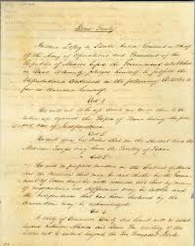 Treaty of Velasco
