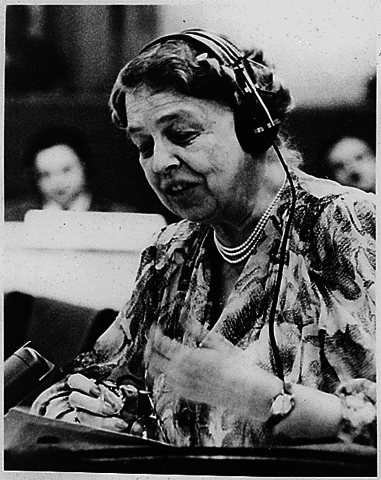 Eleanor Roosevelt transforms the role of First Lady