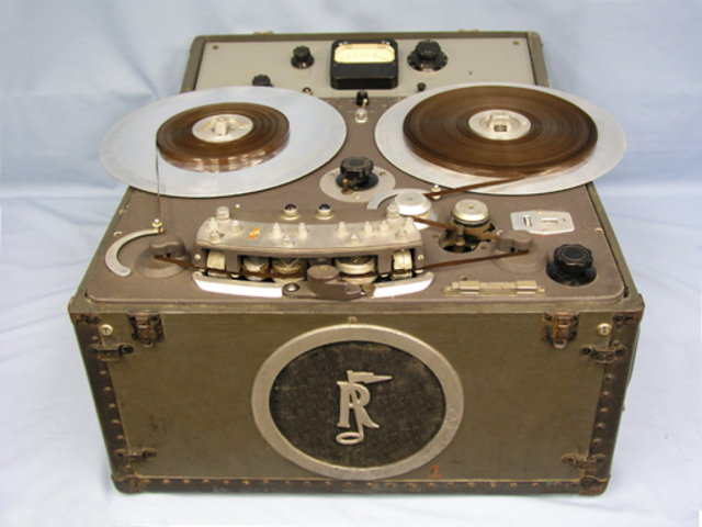 First Video Tape Recorder