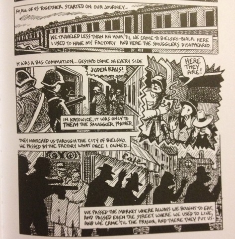 Vladek, Anja and others are captured.