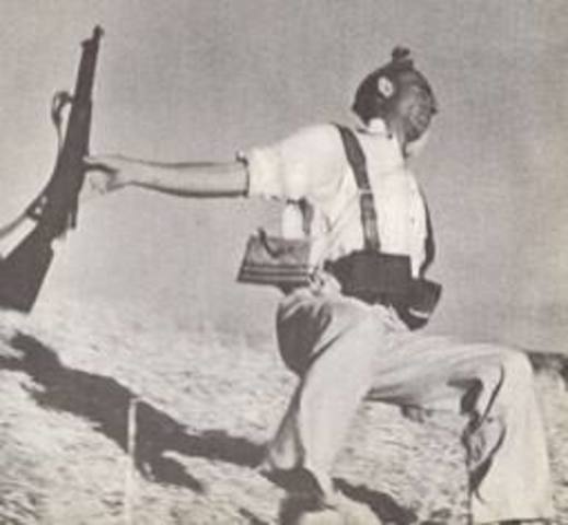 Inici de la Guerra Civil Espanyola