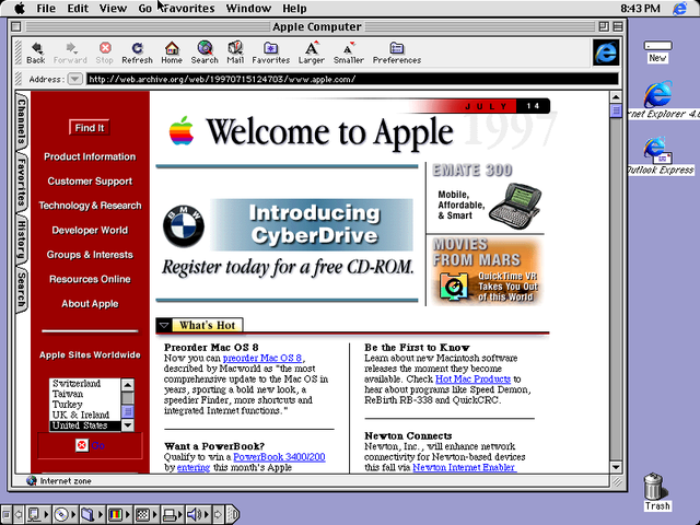 Mac OS X System 8