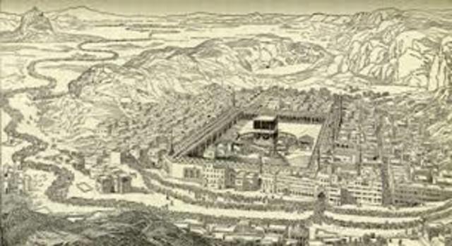 Muhammad takes over Mecca