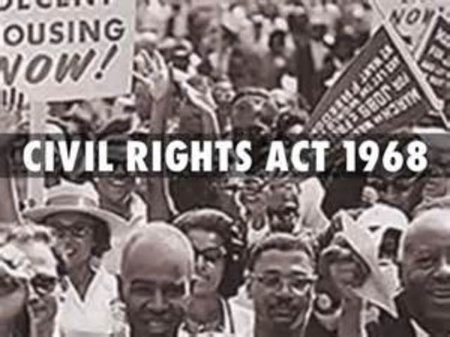 The Civil Rights Act of 1968
