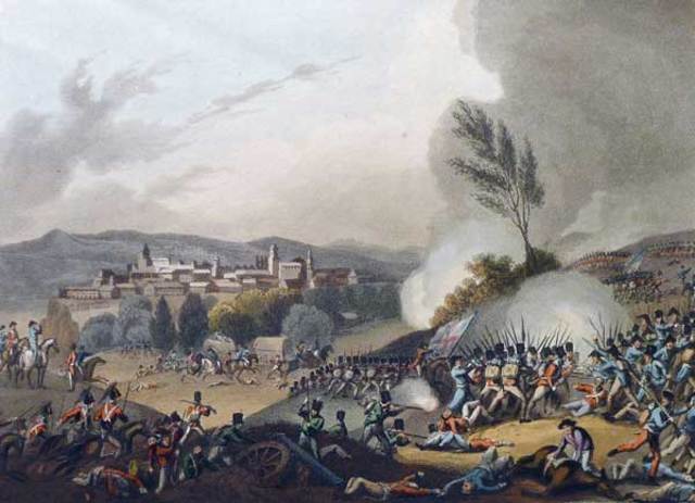 Défaite française en Vitoria et San Marcial