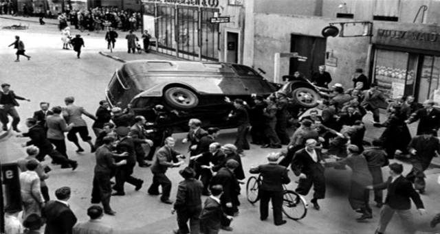 Danish strike and Germans take over government