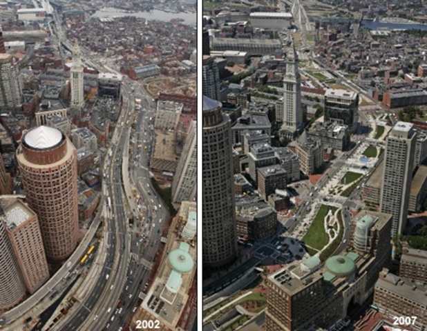 Proyecto de Arteria/ Tunel central de Boston