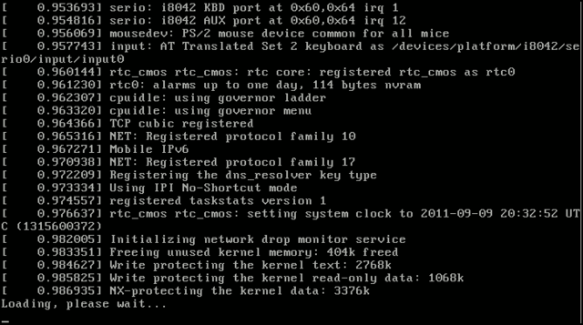 primera version del nucleo de linux
