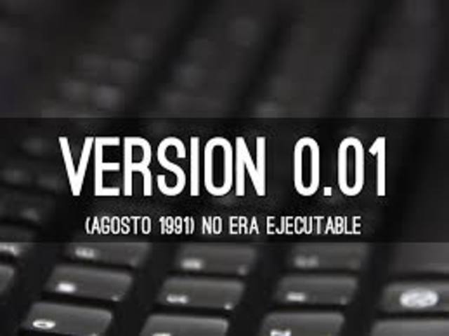 version 0.01 de linux