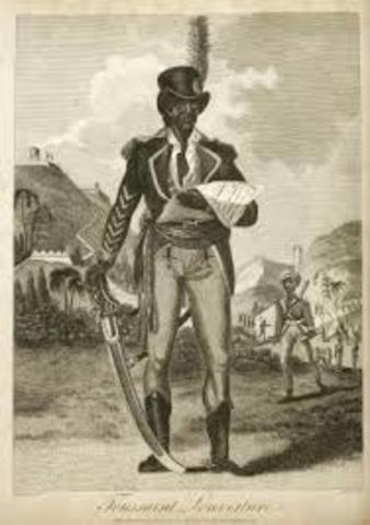 The slaves start to speak and sand up