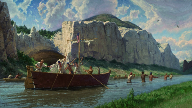 The Corps Reach the White Cliffs.