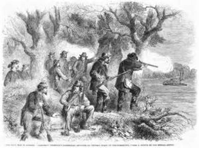 Soldiers killed by gurerrillas   Wartrace Tennessee