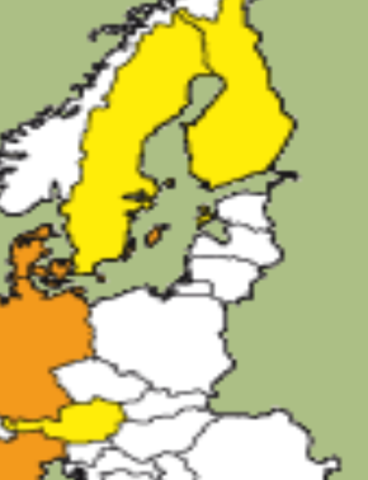 Austria, Finalnd, & Sweden join EU