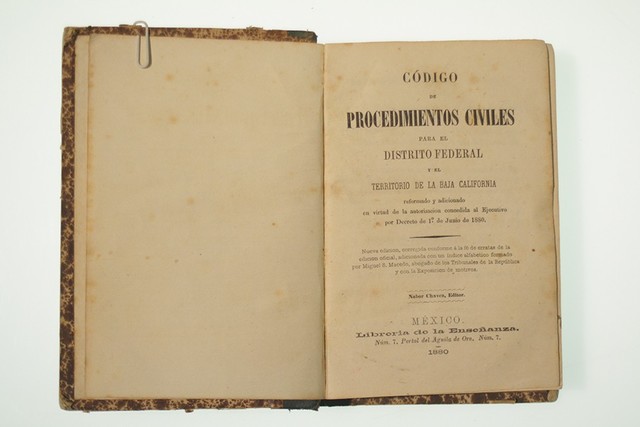 Código De Procedentitos Civiles Del Distrito Federal