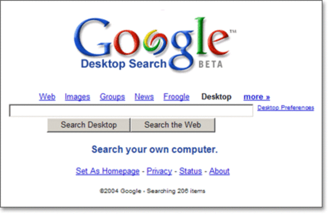 Google Desktop Search