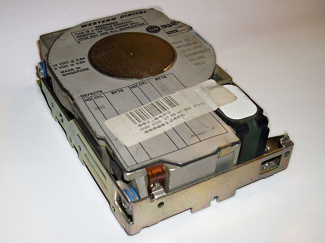 Old wd hard disk
