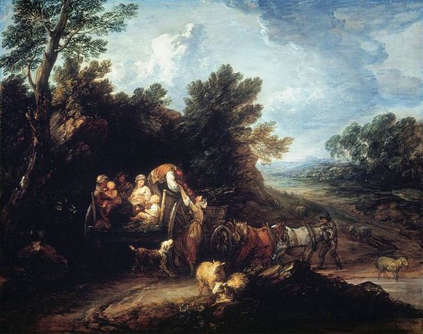 Gainsborough - El carro de cosecha