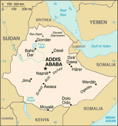 First diplomatic relationshp with Europe