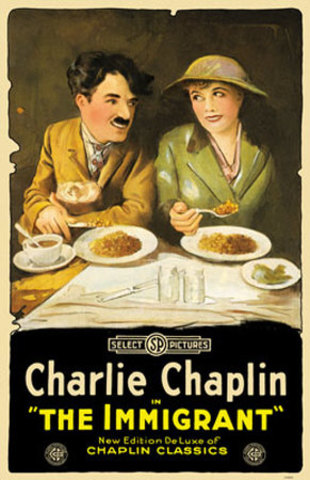 El Emigrante . De Charles Chaplin.