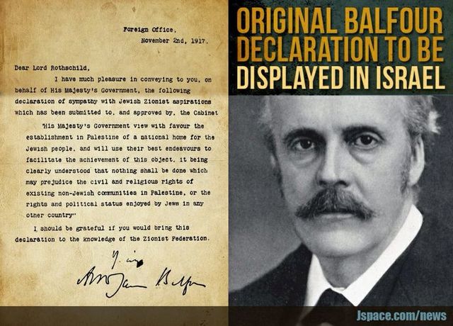 balfour declaration