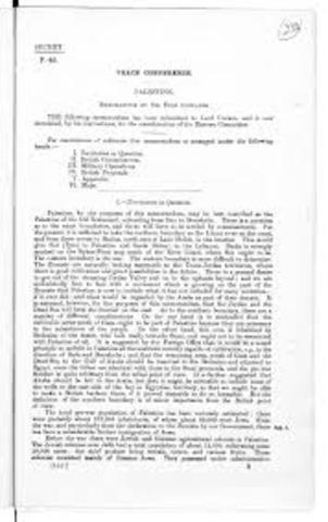 British Mandatefor Palestine