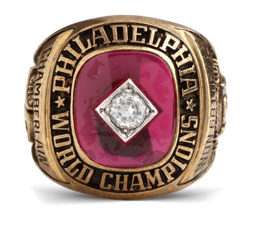 Wilt Chamberlain Win Championship With Philadelphia 76ers