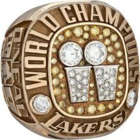 Wilt Chamberlain Wins Chapionship With L.A. Lakers