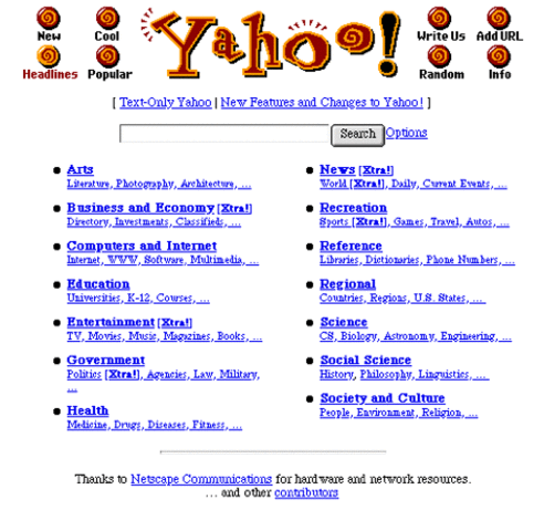 Yahoo was created