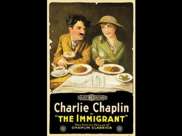 CINE MUDO "EL EMIGRANTE" CHARLES CHAPLIN