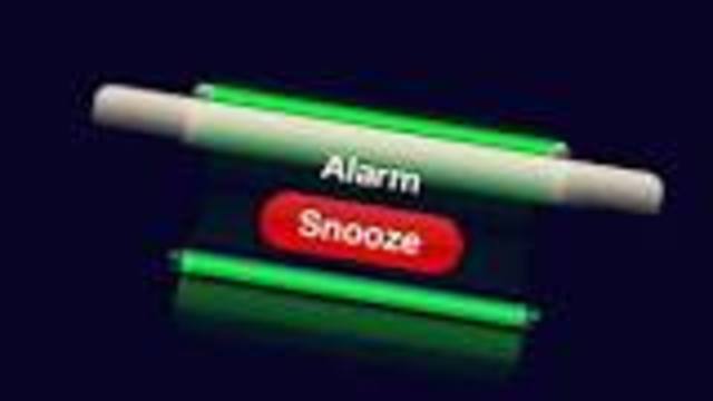 Hit the Snooze button