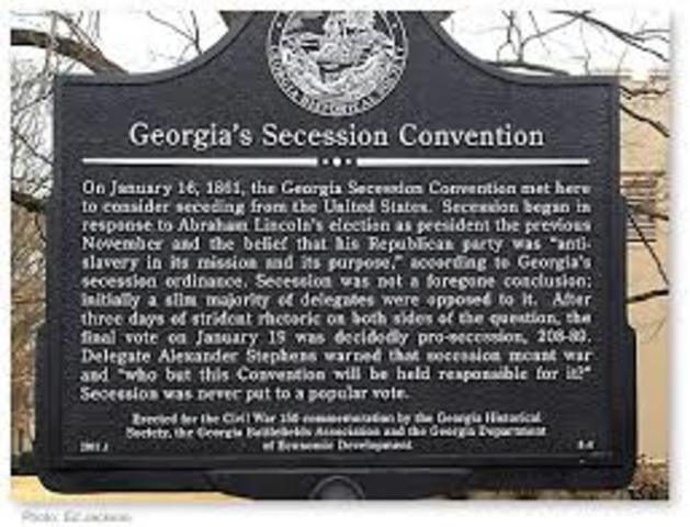 Georgia Secession