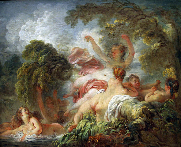Fragonard - Las bañistas
