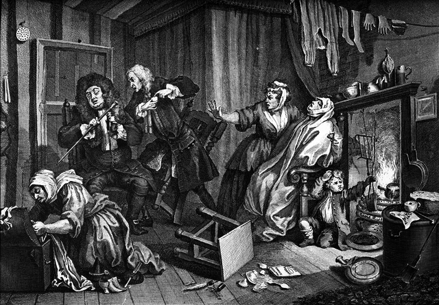 Hogarth - La vida de una prostituta