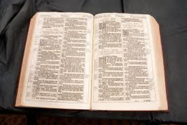 1611 King James Bible is published