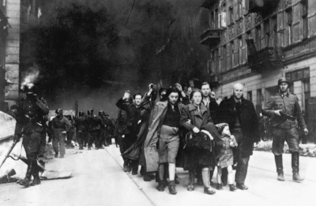 ZOB mounts armed resistance during deportations from Warshaw Ghetto.