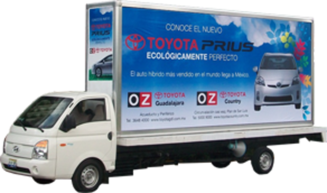 Aparece por primera vez en los autobuses de NuevaYork la publicidad móvil