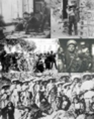 Inicio de la Revolución Mexicana