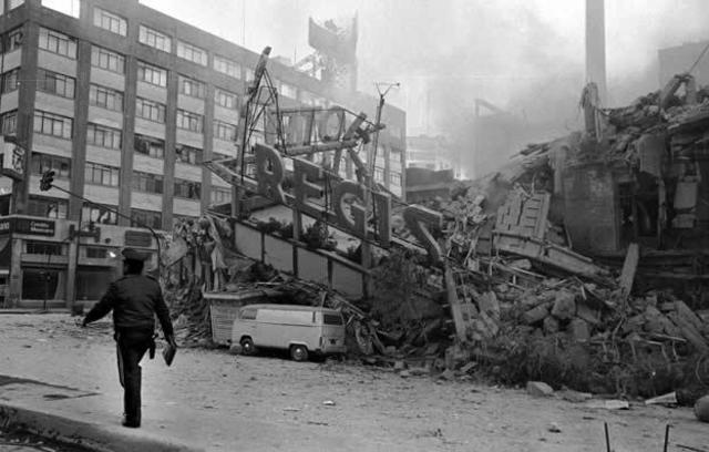 Terremoto en la ciudad de Mexico