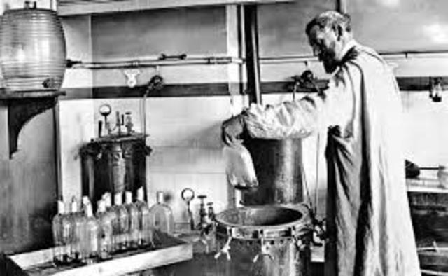 Louis Pasteur discovers pasteurization