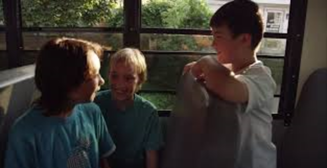 I say good mornin to my other friends in the bus and start talking.