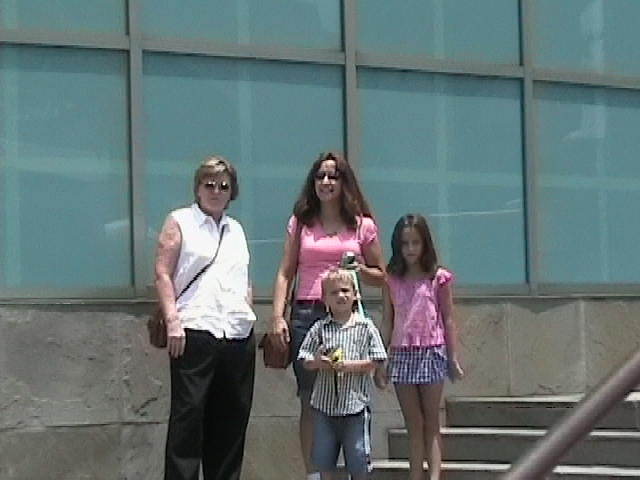 At the aqarium in New Orleans