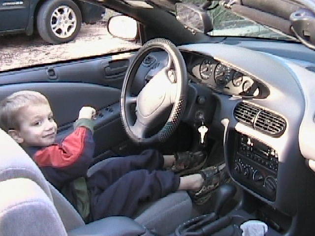 Jack ready to drive.