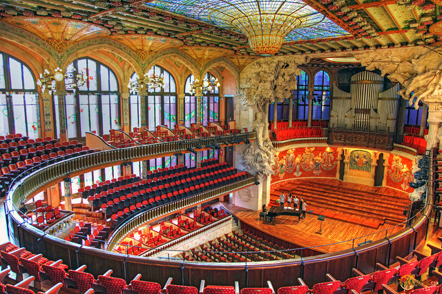 Palau de la Música Catalana Domènech i Montaner (1908),