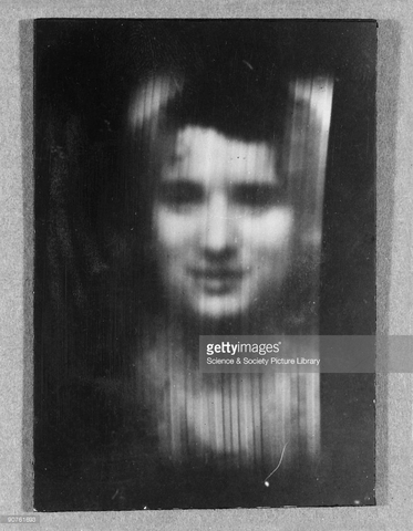 First Public Demonstration of a mechanical TV