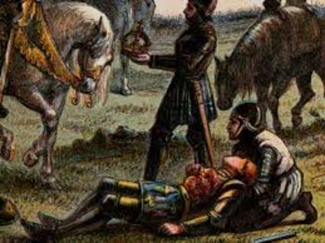 Richard III is killed in battle
