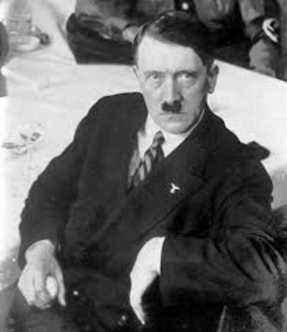 11. Hitler officially assumes the Presidency, after Hindenburg dies
