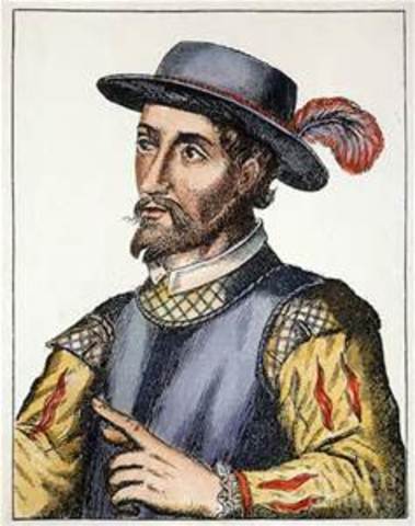 Juan leads an expedition to Flordia