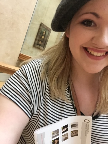 Leonardo da Vinci paints the Mona Lisa